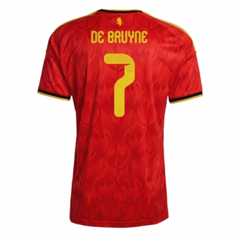 Billige Fotballdrakt Belgia Kevin De Bruyne #7 Replika Hjemmedrakt VM 2026 Kortermet